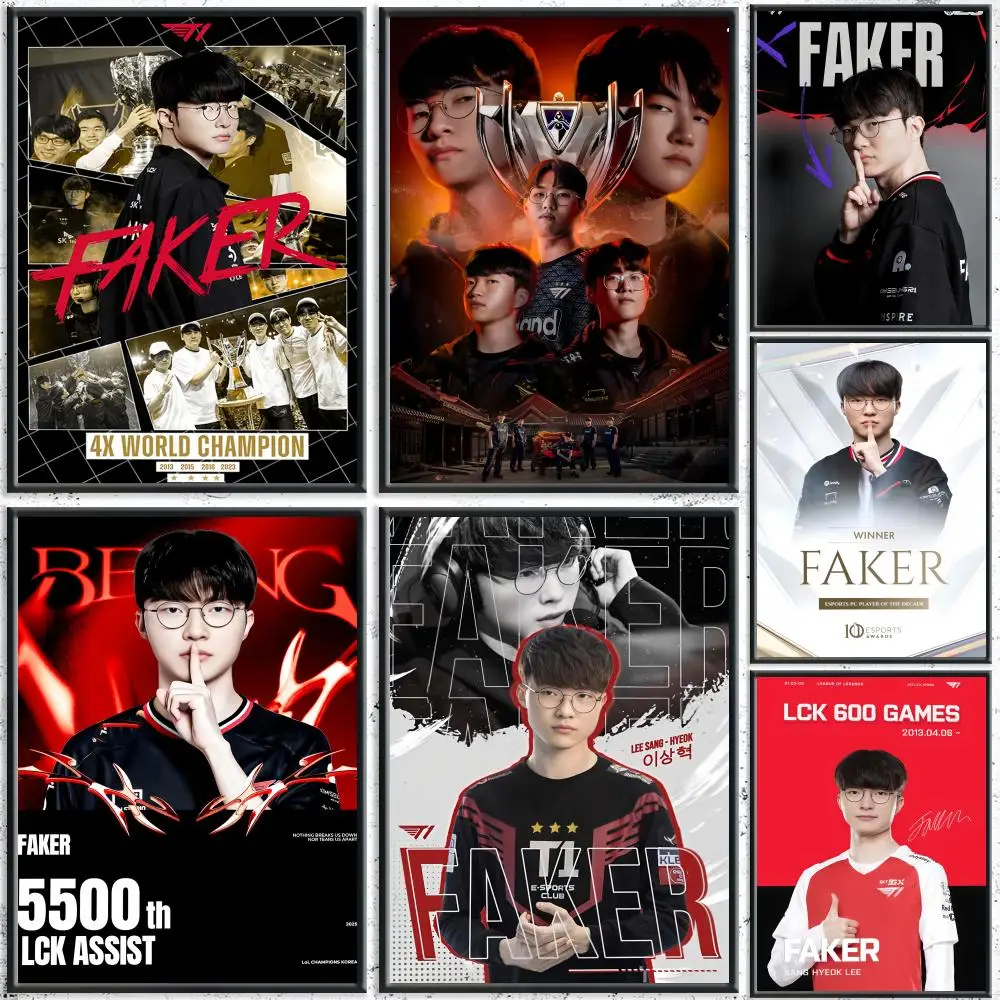 2025 Champion T1 F-Faker Poster Premium Waterproof Aesthetic Wall Art Designed for Living Room Bedroom Bar Home Decoration
2025 Champion T1 F-Faker Poster Premium Waterproof Aesthetic Wall Art Designed for Living Room Bedroom Bar Home Decoration