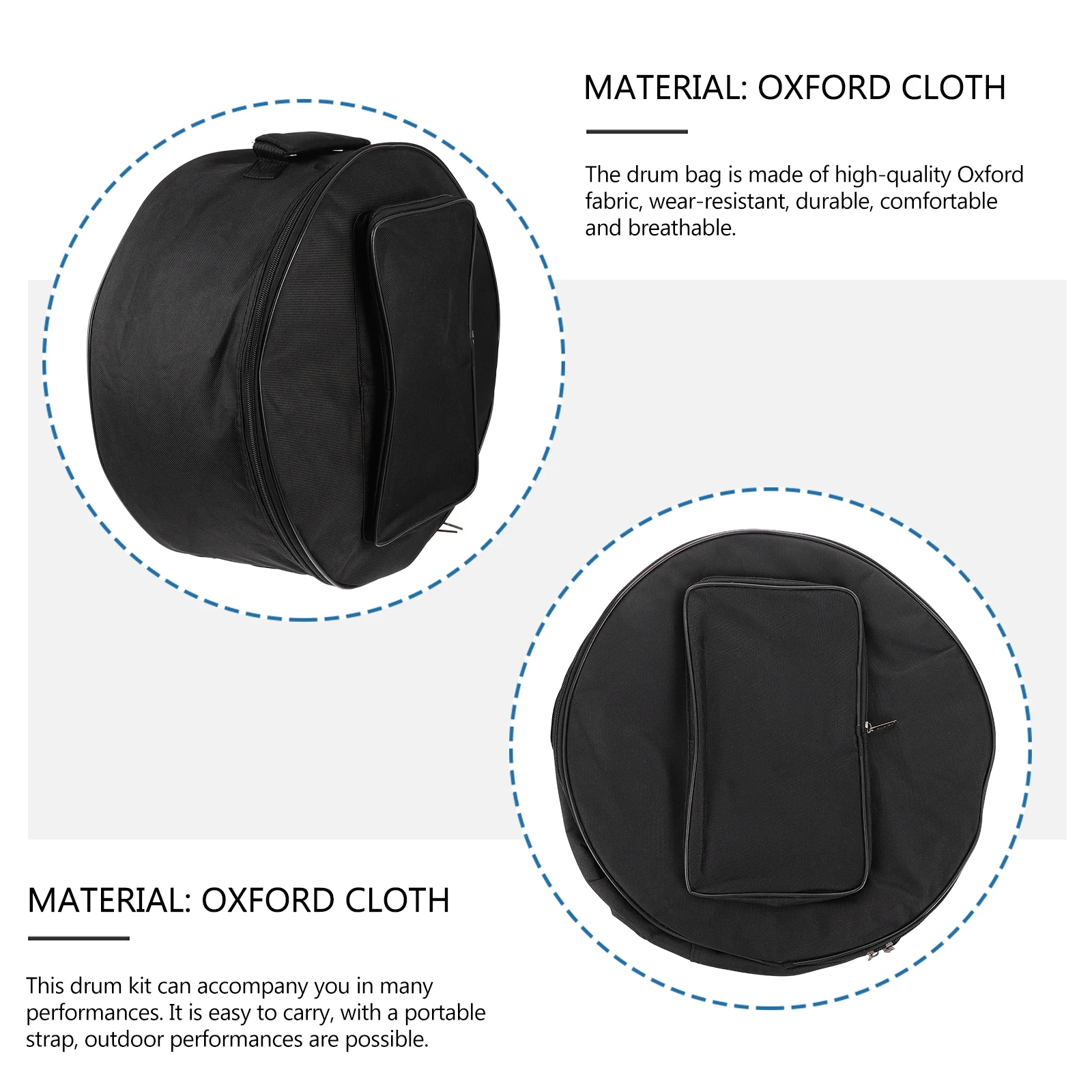 13-14 Inch Snare Drum Bag High Quality Oxford Cloth Durable Case Padded Portable For Percussion Accessories Drum Set
13-14 Inch Snare Drum Bag High Quality Oxford Cloth Durable Case Padded Portable For Percussion Accessories Drum Set