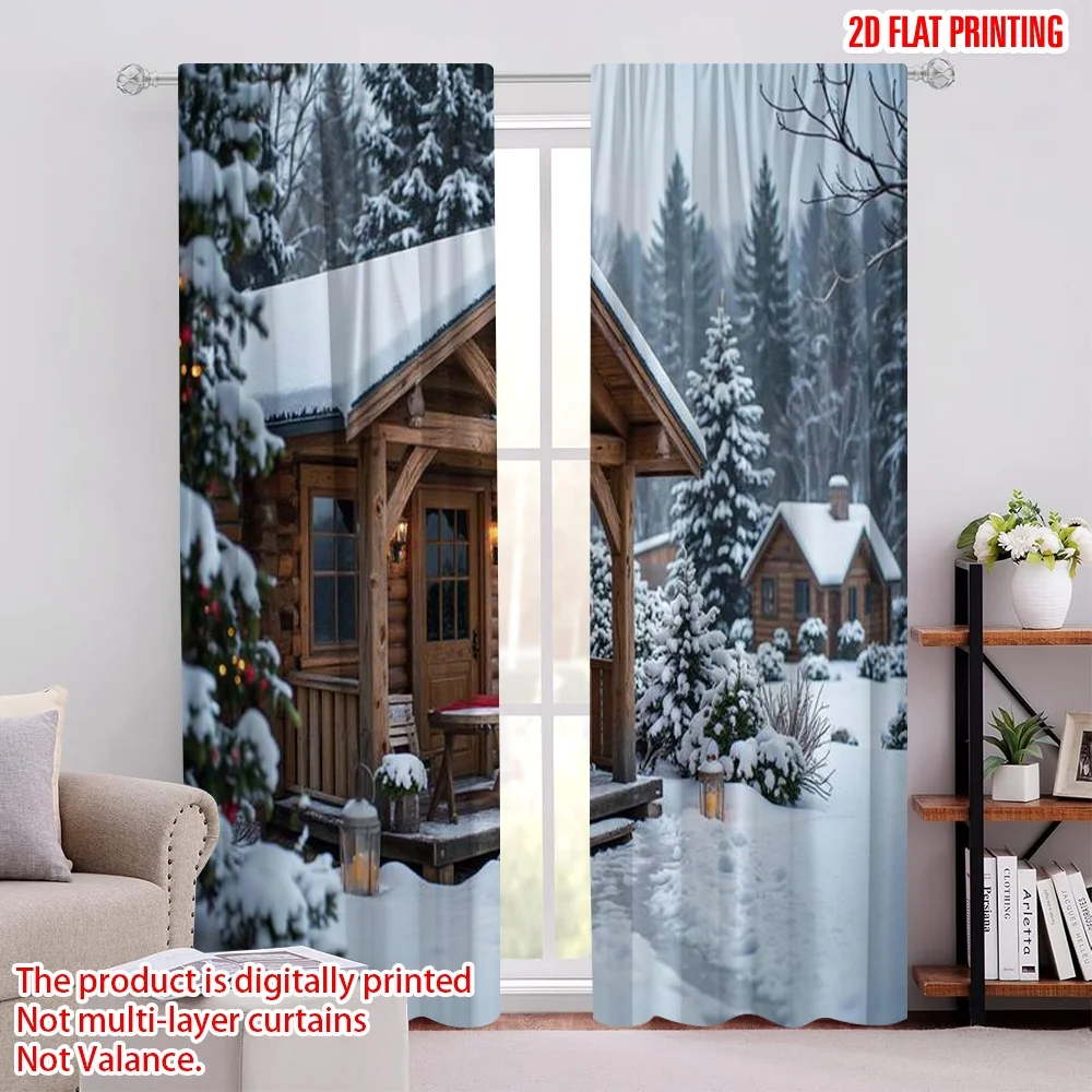 2pcs 2D flat printing Christmas Curtains winter6 Durable 100% Polyester Fabric Without Electricity Spring Use for Multipurpose
2pcs 2D flat printing Christmas Curtains winter6 Durable 100% Polyester Fabric Without Electricity Spring Use for Multipurpose