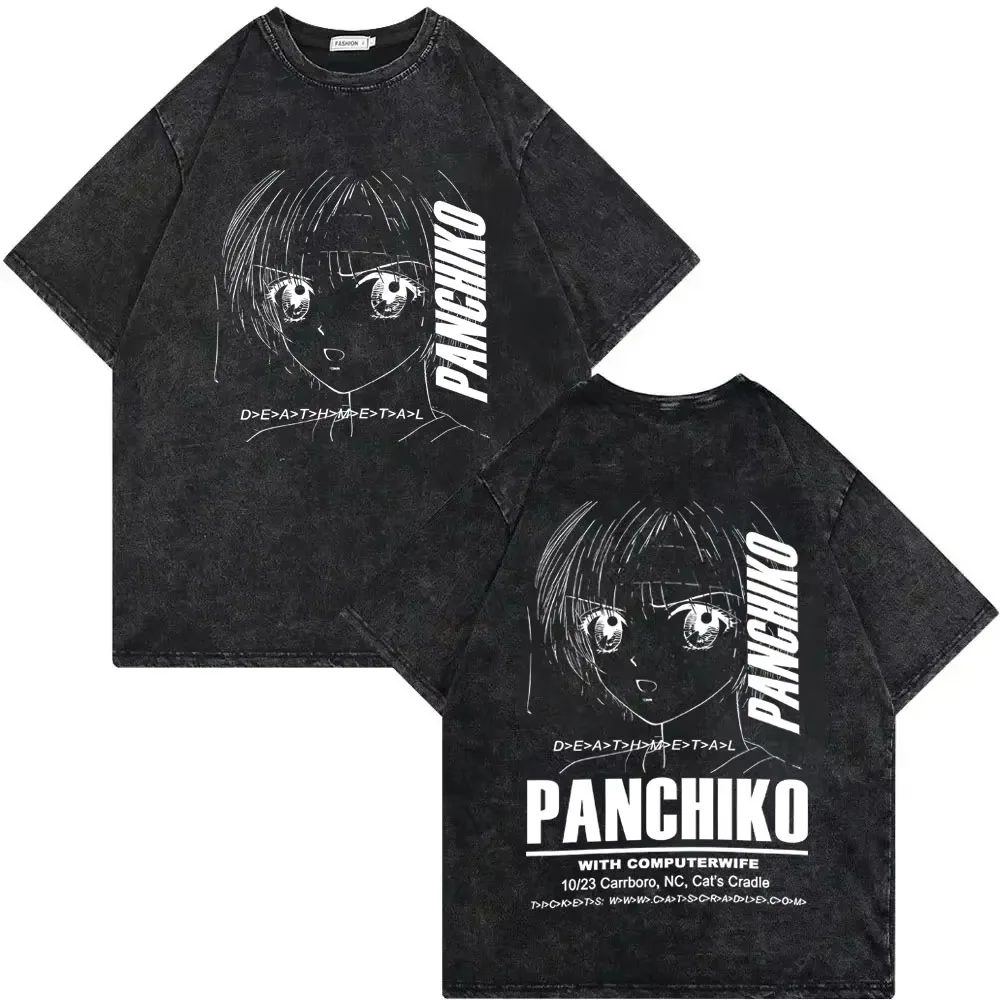 Мотоцикл Panchiko DEATHMETAL альбом двухсторонняя футболка с принтом рок с коротким рукавом унисекс модная винтажная стирка футболка
Мотоцикл Panchiko DEATHMETAL альбом двухсторонняя футболка с принтом рок с коротким рукавом унисекс модная винтажная стирка футболка