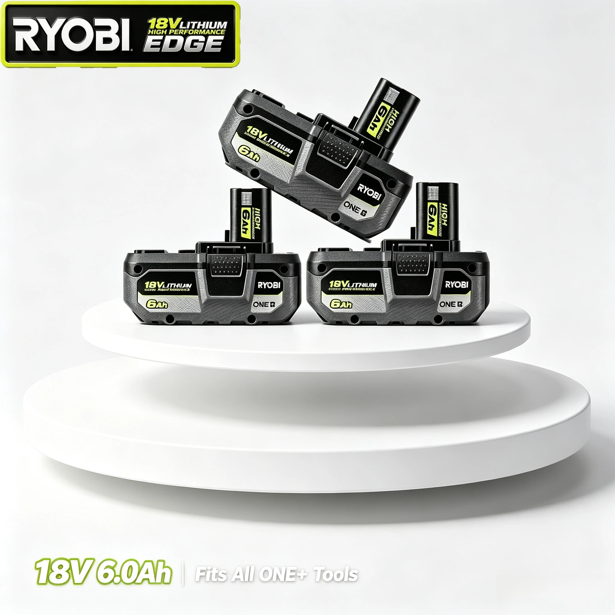 Original RYOBI 18V 6.0Ah Battery ONE+ High Performance 30% More Power for All RYOBI 18V ONE+ Cordless Power Tools
Original RYOBI 18V 6.0Ah Battery ONE+ High Performance 30% More Power for All RYOBI 18V ONE+ Cordless Power Tools