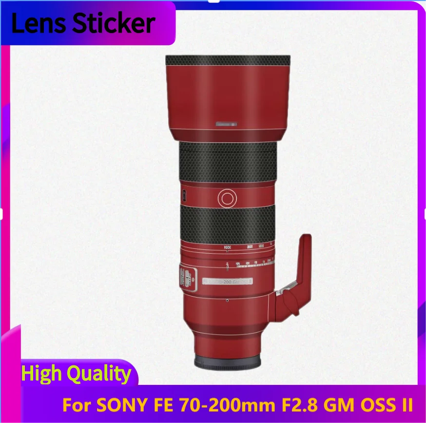 Для SONY FE 70-200 мм F2.8 GM OSS II наклейка на объектив защитная наклейка на кожу пленка против царапин защитное покрытие SEL70200GM2 70-200/2.8GM
Для SONY FE 70-200 мм F2.8 GM OSS II наклейка на объектив защитная наклейка на кожу пленка против царапин защитное покрытие SEL70200GM2 70-200/2.8GM