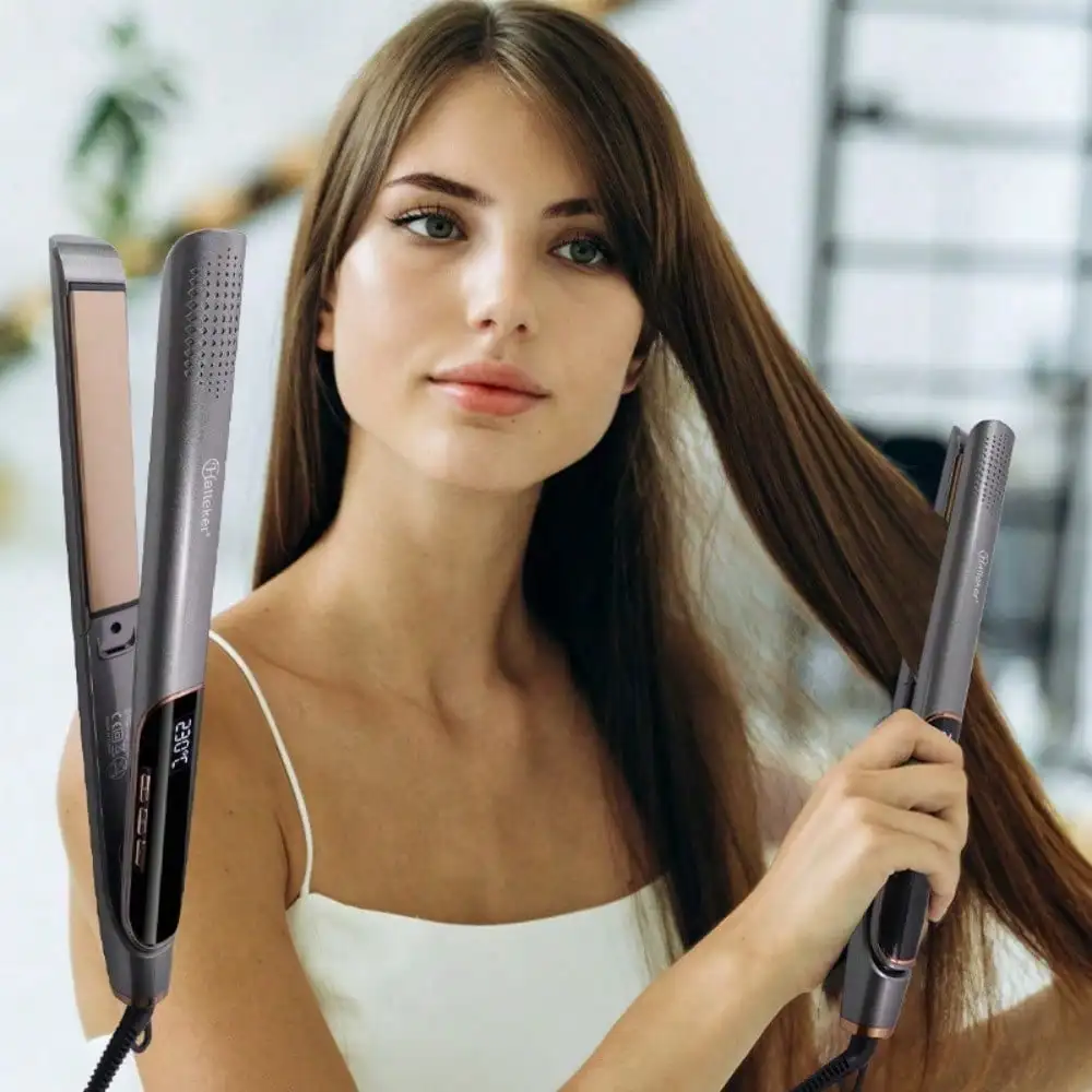 HattekerWomen 1 Set 2 in 1 Hair Straightener Curler Portable Hair Styling Tools For Home Salon Travel Wedding Birthday Party Holiday Hairstyle Making Straightener, Curved Heater, Hair Salon, Hair Electric Clamps, Hair Clipper
HattekerWomen 1 Set 2 in 1 Hair Straightener Curler Portable Hair Styling Tools For Home Salon Travel Wedding Birthday Party Holiday Hairstyle Making Straightener, Curved Heater, Hair Salon, Hair Electric Clamps, Hair Clipper