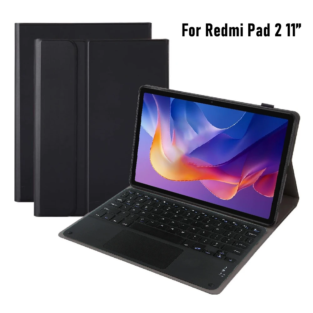 Keyboard Case For Redmi Pad 2 11Inch 2025,Detachable Wireless Bluetooth Keyboard PU Stand Folio Cover For Redmi Pad 2 2025 11''
Keyboard Case For Redmi Pad 2 11Inch 2025,Detachable Wireless Bluetooth Keyboard PU Stand Folio Cover For Redmi Pad 2 2025 11''