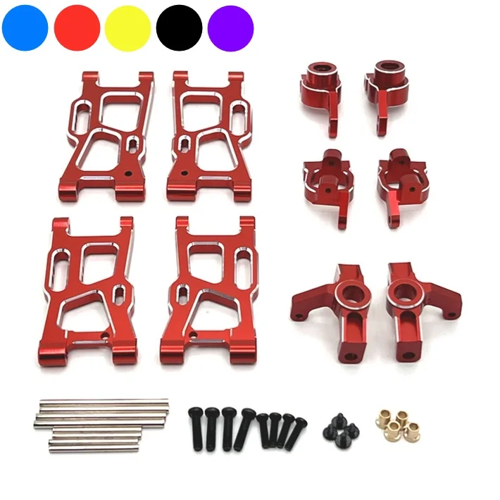 Wltoys 144001 144010 124007 124008 124016 124017 124018 124019 Metal Suspension Arms Steering Cup Hub Carriers Set Upgrade Parts
Wltoys 144001 144010 124007 124008 124016 124017 124018 124019 Metal Suspension Arms Steering Cup Hub Carriers Set Upgrade Parts
