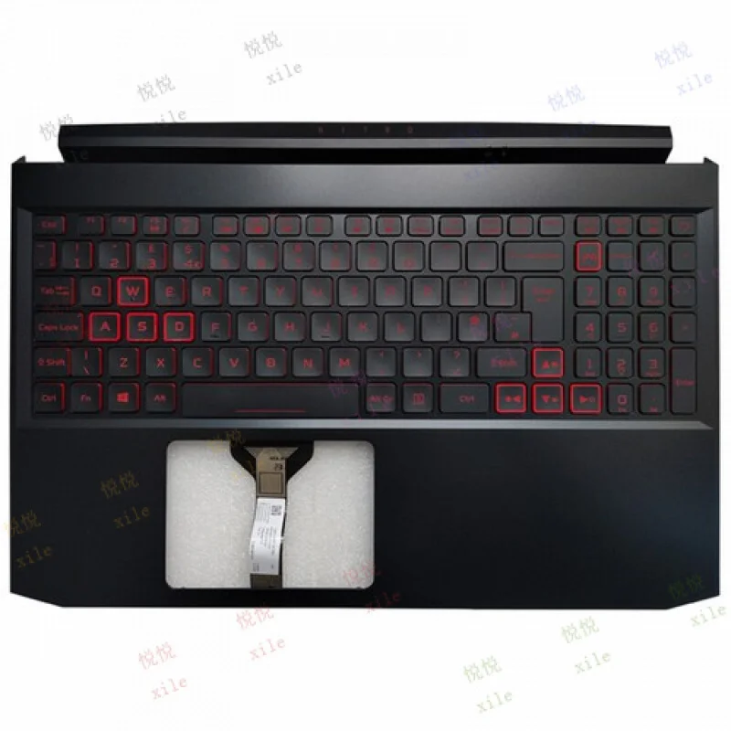 L+ New For Acer Nitro AN515-57 UK Red Backlit Keyboard Palmrest Cover
L+ New For Acer Nitro AN515-57 UK Red Backlit Keyboard Palmrest Cover