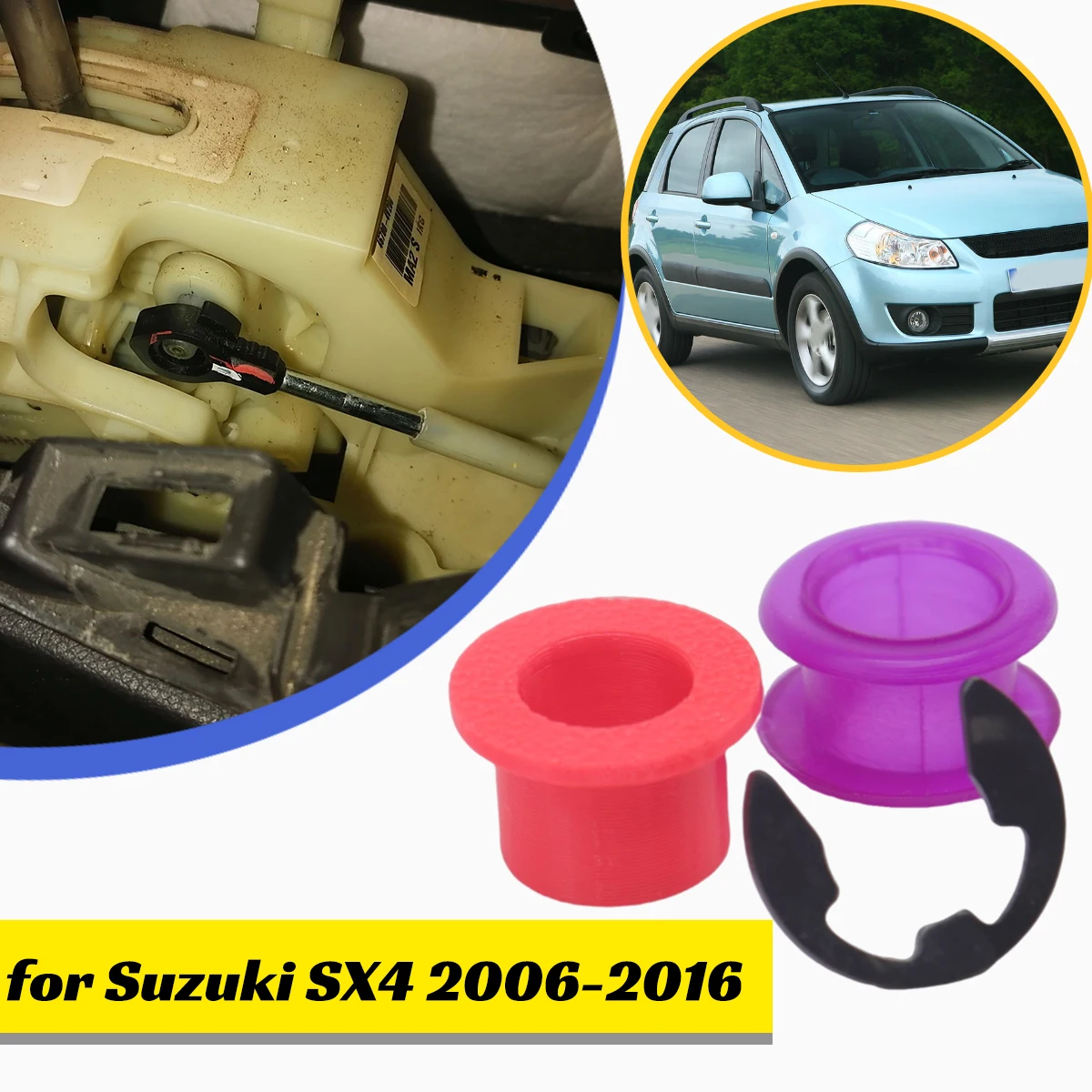 Upgrade 1kit Gear Shifter Cable Linkage Bushing Sleeve for Suzuki SX4 2006-2016 End Grommet Repair Lock Washer Selector Replace
Upgrade 1kit Gear Shifter Cable Linkage Bushing Sleeve for Suzuki SX4 2006-2016 End Grommet Repair Lock Washer Selector Replace