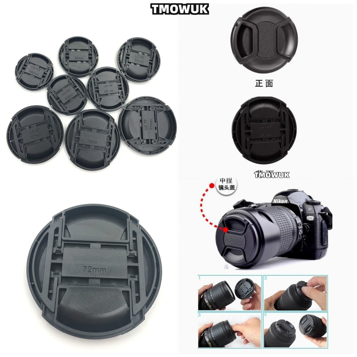 For FUJIFILM X-M1 Micro - S10EXR X-T50 S5 Pro X-Pro2 X-T5 GFX100RF X100VI GFX100 X100VII Camera Lens Cap Protective Cover Center
For FUJIFILM X-M1 Micro - S10EXR X-T50 S5 Pro X-Pro2 X-T5 GFX100RF X100VI GFX100 X100VII Camera Lens Cap Protective Cover Center