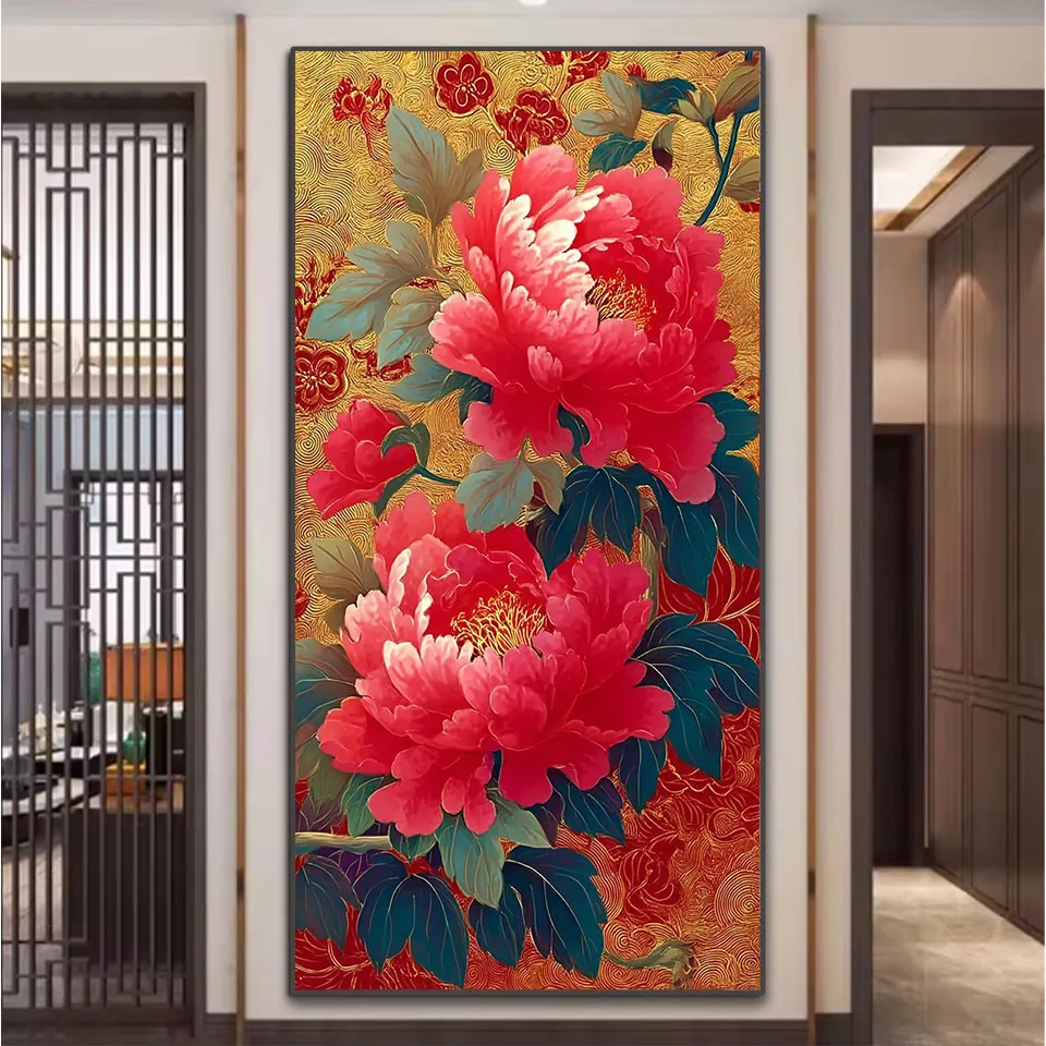 5D DIY Chinese New Year Diamond Painting mosaic Flaming Peony embroidery full square round rhinestone cross stitch home decor
5D DIY Chinese New Year Diamond Painting mosaic Flaming Peony embroidery full square round rhinestone cross stitch home decor