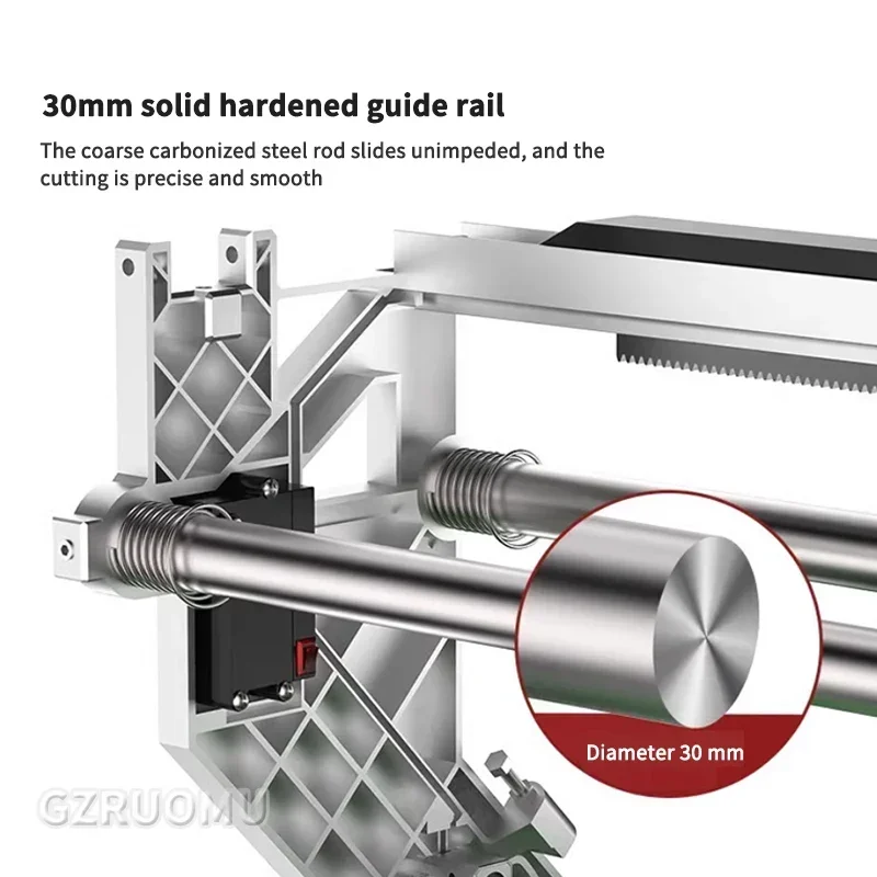 1000mm Full Automatic Electricity Ceramic Tile Skirting Machines 45 Degree 2300W 220V Tile Cutter Double Rail Cutting Machine
1000mm Full Automatic Electricity Ceramic Tile Skirting Machines 45 Degree 2300W 220V Tile Cutter Double Rail Cutting Machine