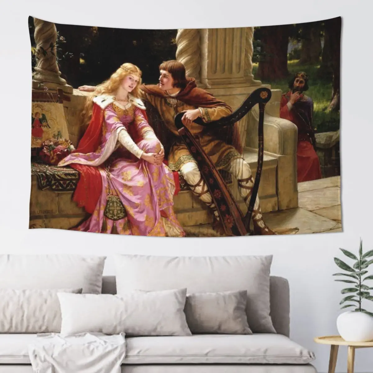 The End Of The Song - Edmund Leighton Tapestry Home Decoration Accessories Wallpaper Tapestry
The End Of The Song - Edmund Leighton Tapestry Home Decoration Accessories Wallpaper Tapestry