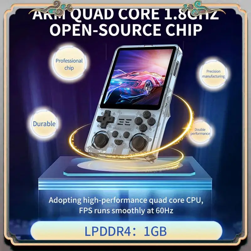 A46M-RGB20SX Retro Video Game Console 16GB+64GB 10000+ Games 4.0 Inch WIFI 2.4+Bluetooth Handheld Game Controller
A46M-RGB20SX Retro Video Game Console 16GB+64GB 10000+ Games 4.0 Inch WIFI 2.4+Bluetooth Handheld Game Controller