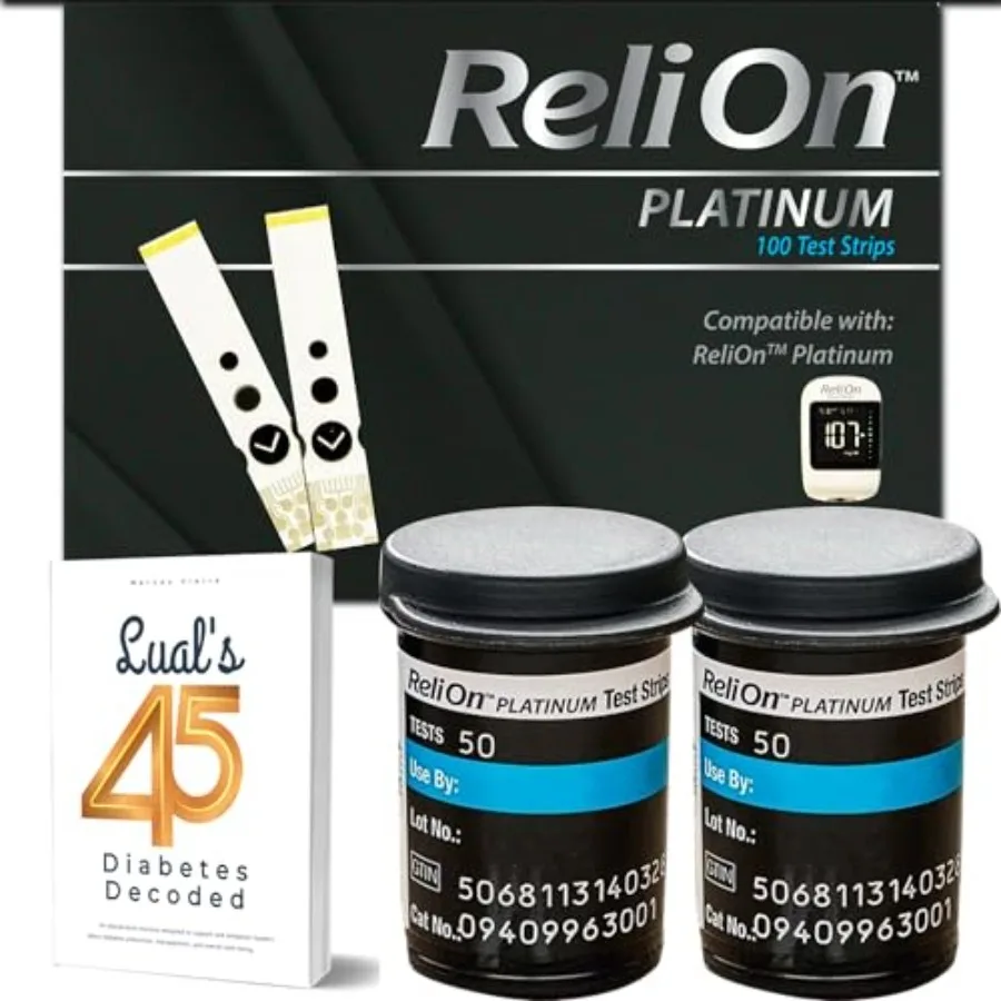Platinum Test Strips 100 Count Compatible with Platinum Meter Testing Blood Glucose Silver Color High Accuracy Diabetes Managem
Platinum Test Strips 100 Count Compatible with Platinum Meter Testing Blood Glucose Silver Color High Accuracy Diabetes Managem