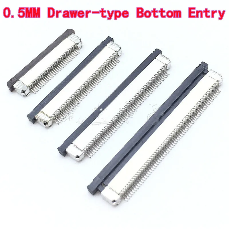 10 шт. разъемы FFC/FPC, шаг 0,5 мм, 4/6/8/10/12/20/24/30/36/40/45/50 контактов, выдвижной, нижний вход
10 шт. разъемы FFC/FPC, шаг 0,5 мм, 4/6/8/10/12/20/24/30/36/40/45/50 контактов, выдвижной, нижний вход