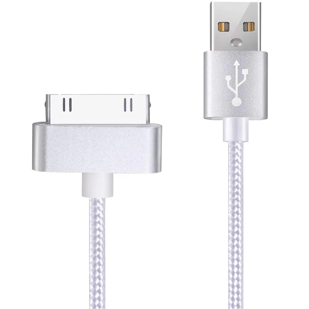 USB Cable for Phone 3o Pin Nylon Braid Charger Cable for Phone 4 4s 3G 3GS 2G Pad 1/2/3 Pod Touch Pod
USB Cable for Phone 3o Pin Nylon Braid Charger Cable for Phone 4 4s 3G 3GS 2G Pad 1/2/3 Pod Touch Pod