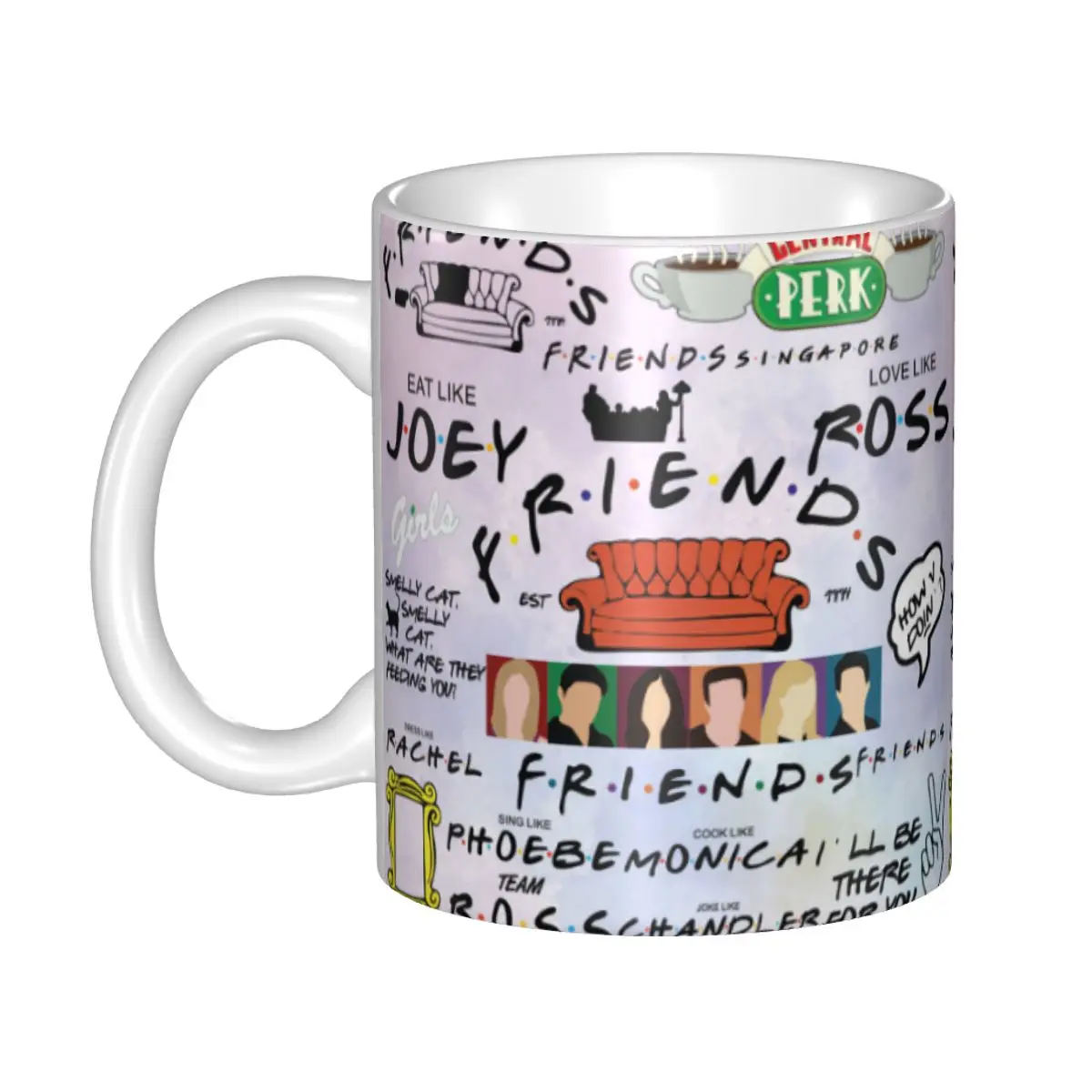 Funny Friends Collage Mugs Customized TV Show Coffee Ceramic Mug Cup Creative Present
Funny Friends Collage Mugs Customized TV Show Coffee Ceramic Mug Cup Creative Present