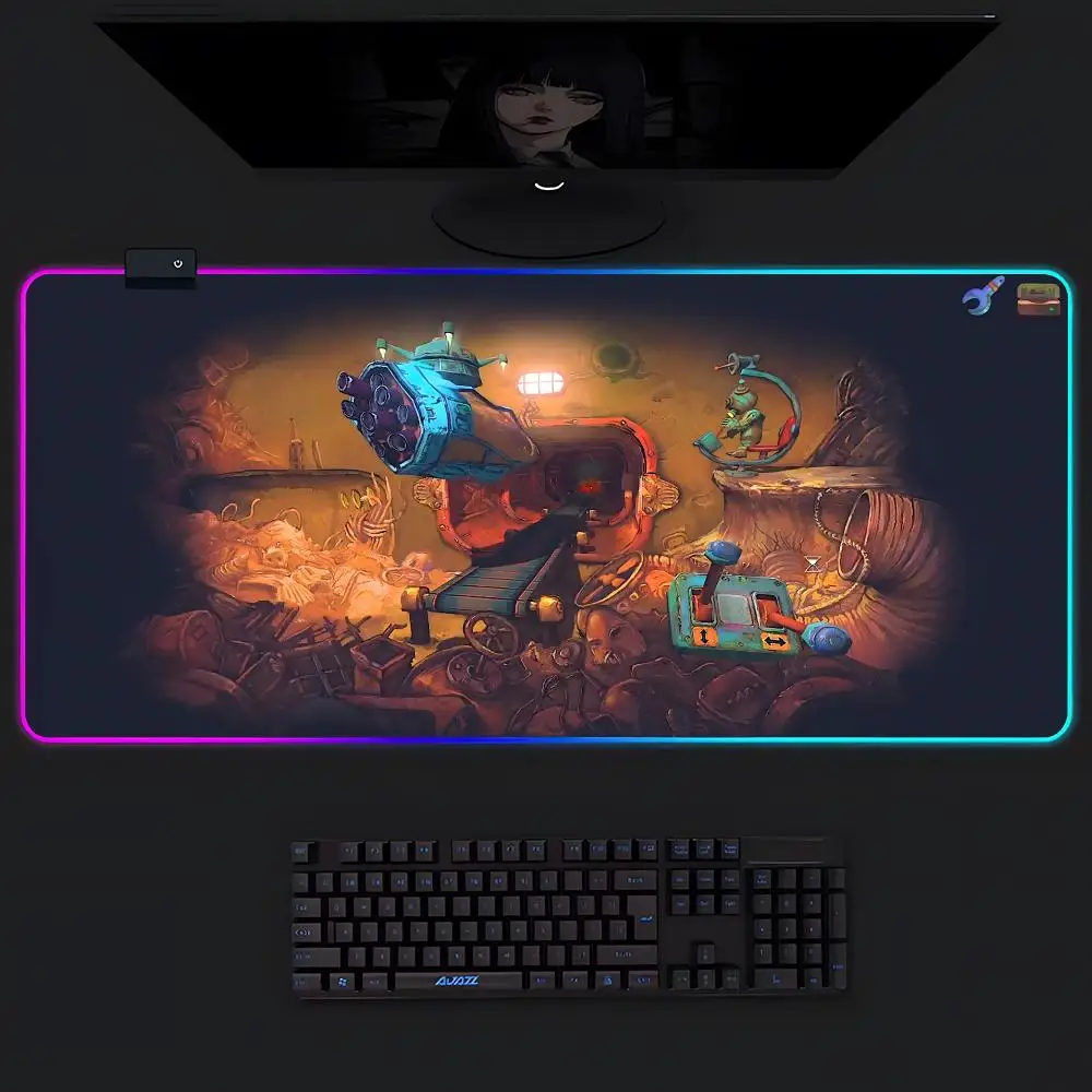 M-Mechanic 8230 Mouse Pad Gamer Luminescence Led Mouse Pad Gaming Table Rgb Deskmat Keyboard Pc Mousepad
M-Mechanic 8230 Mouse Pad Gamer Luminescence Led Mouse Pad Gaming Table Rgb Deskmat Keyboard Pc Mousepad