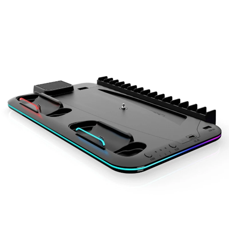 S2000 RGB Vertical Stand For New Playstation 5 Slim/Playstation 5 Cooling Station Notebook-Grade Cooler PS5 Charger Easy To Use
S2000 RGB Vertical Stand For New Playstation 5 Slim/Playstation 5 Cooling Station Notebook-Grade Cooler PS5 Charger Easy To Use