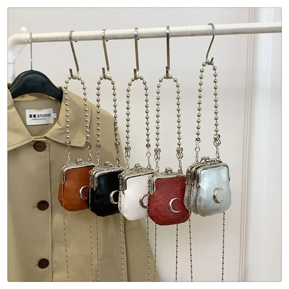 PU Leather Crossbody Bag Minimalist Cute Decorative Chain Coin Purse Mini Solid Color Handbag Women
PU Leather Crossbody Bag Minimalist Cute Decorative Chain Coin Purse Mini Solid Color Handbag Women