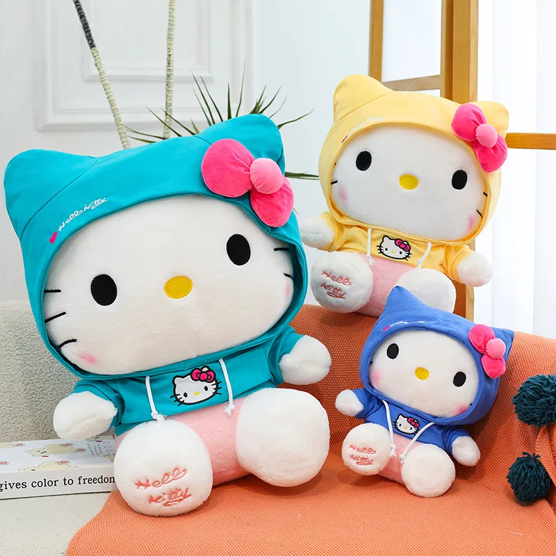 Плюшевая игрушка Hello Kitty Sanrio 60 см, кавайная аниме-кукла для детей и взрослых, подарок на день рождения, с персонажами КТ Кэт и Синнаморолл
Плюшевая игрушка Hello Kitty Sanrio 60 см, кавайная аниме-кукла для детей и взрослых, подарок на день рождения, с персонажами КТ Кэт и Синнаморолл