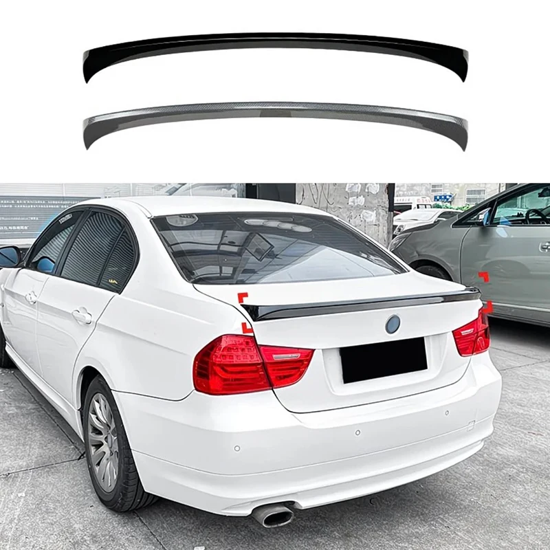 For BMW 3 Series E90 320d 320i 330i Msport 2004-2011 car trunk spoiler rear wing attachment carbon fiber sports modification kit
For BMW 3 Series E90 320d 320i 330i Msport 2004-2011 car trunk spoiler rear wing attachment carbon fiber sports modification kit