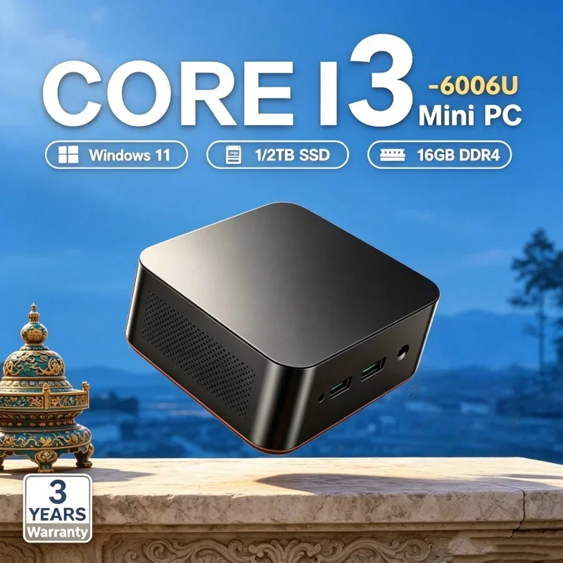 2026 Halcyon Willowy MINI PC Windows 11 Pro Core I3 6006U RAM 1TB SSD WIFI 6 BT5.2 4K HD Iridescent Placid Gaming Home
2026 Halcyon Willowy MINI PC Windows 11 Pro Core I3 6006U RAM 1TB SSD WIFI 6 BT5.2 4K HD Iridescent Placid Gaming Home