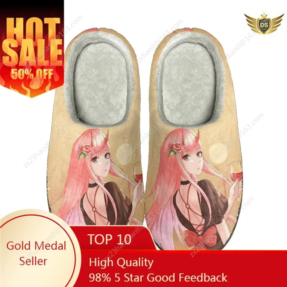 Anime Zero Two Autumn Winter Comfortable Women's Cotton Slippers Non-slip Home Warm Slippers Casual Warm Couple Flats Footwear
Anime Zero Two Autumn Winter Comfortable Women's Cotton Slippers Non-slip Home Warm Slippers Casual Warm Couple Flats Footwear