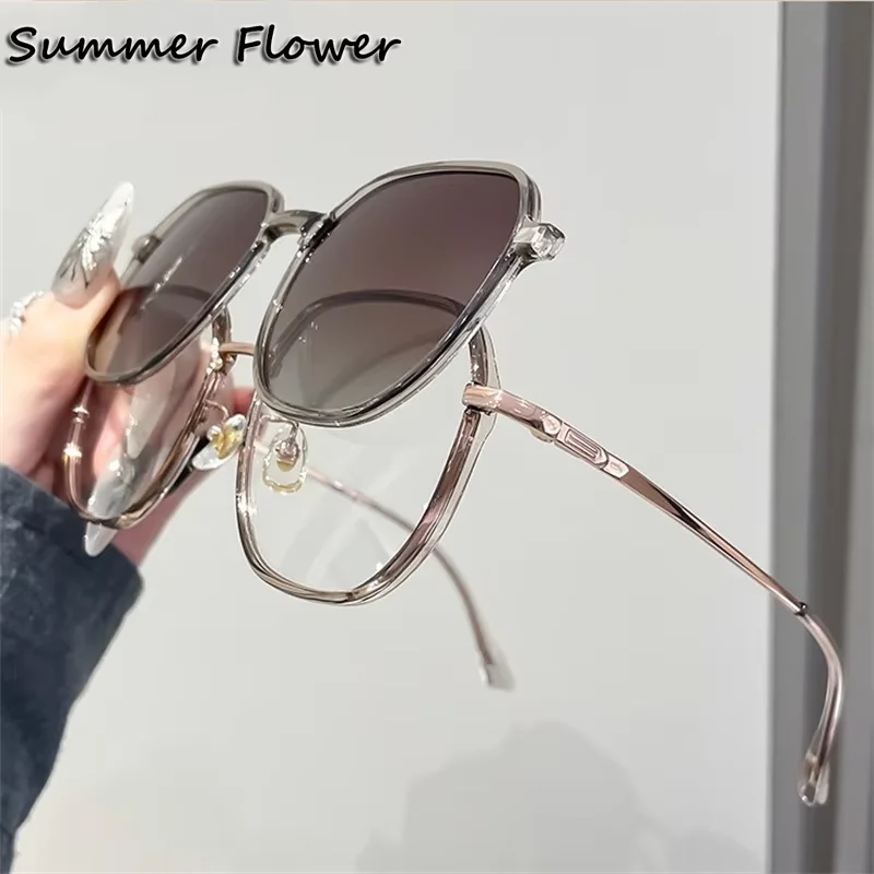 Square Women Glasses Men Optical Prescription Lenses Magnet Sunglass Fashion Multifocal Progressive Blue Light Clip On Glasses
Square Women Glasses Men Optical Prescription Lenses Magnet Sunglass Fashion Multifocal Progressive Blue Light Clip On Glasses