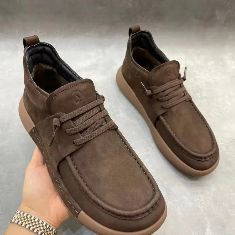 Autumn and Winter 2024 New Plush Layer Cowhide Men's Casual and Comfortable Breathable Leather Soft Soled Business Men's Shoes
Autumn and Winter 2024 New Plush Layer Cowhide Men's Casual and Comfortable Breathable Leather Soft Soled Business Men's Shoes