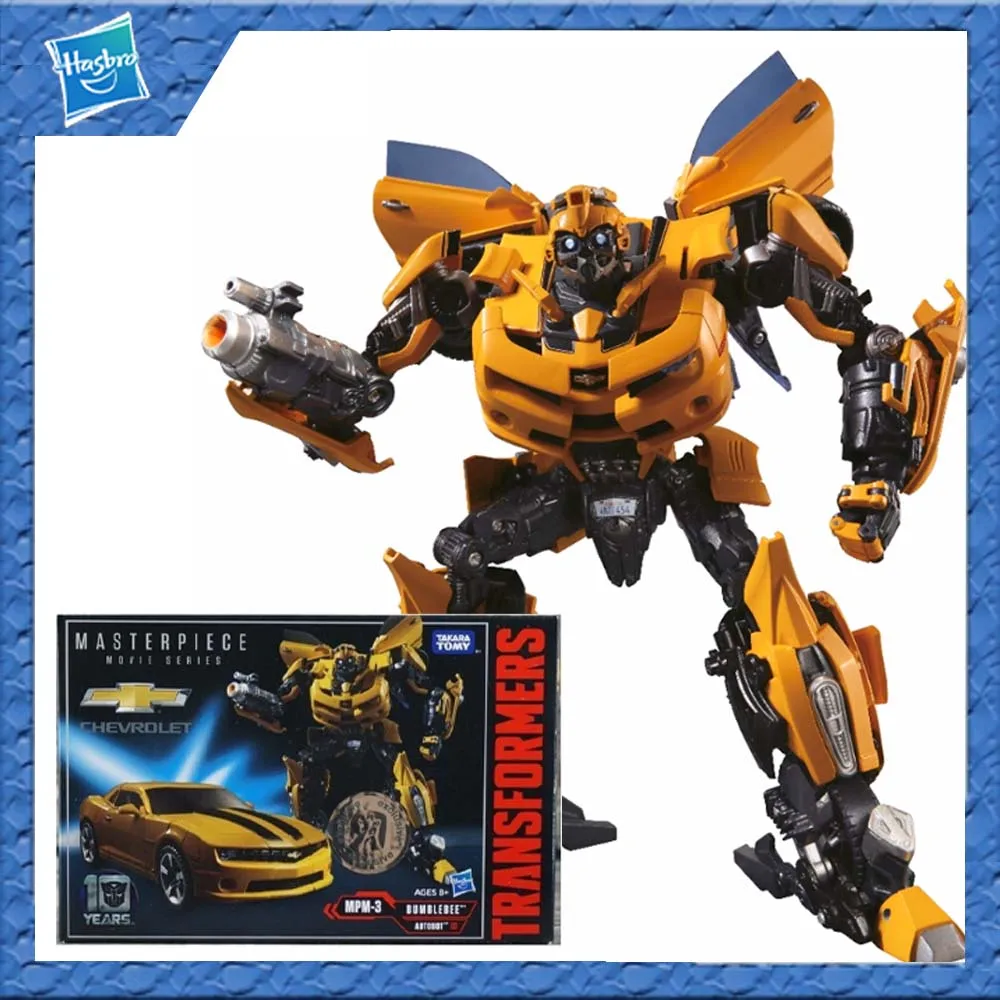 Оригинальная фигурка Hasbro, трансформер, строительная игрушка Bumblebee
Оригинальная фигурка Hasbro, трансформер, строительная игрушка Bumblebee