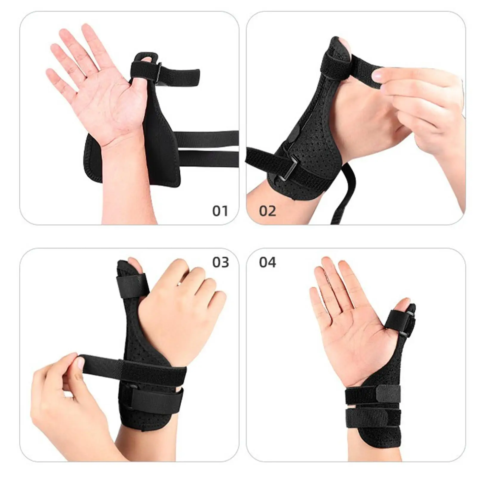 Thumb Stabilizer Support Holder Lightweight Breathable Universial
Thumb Stabilizer Support Holder Lightweight Breathable Universial