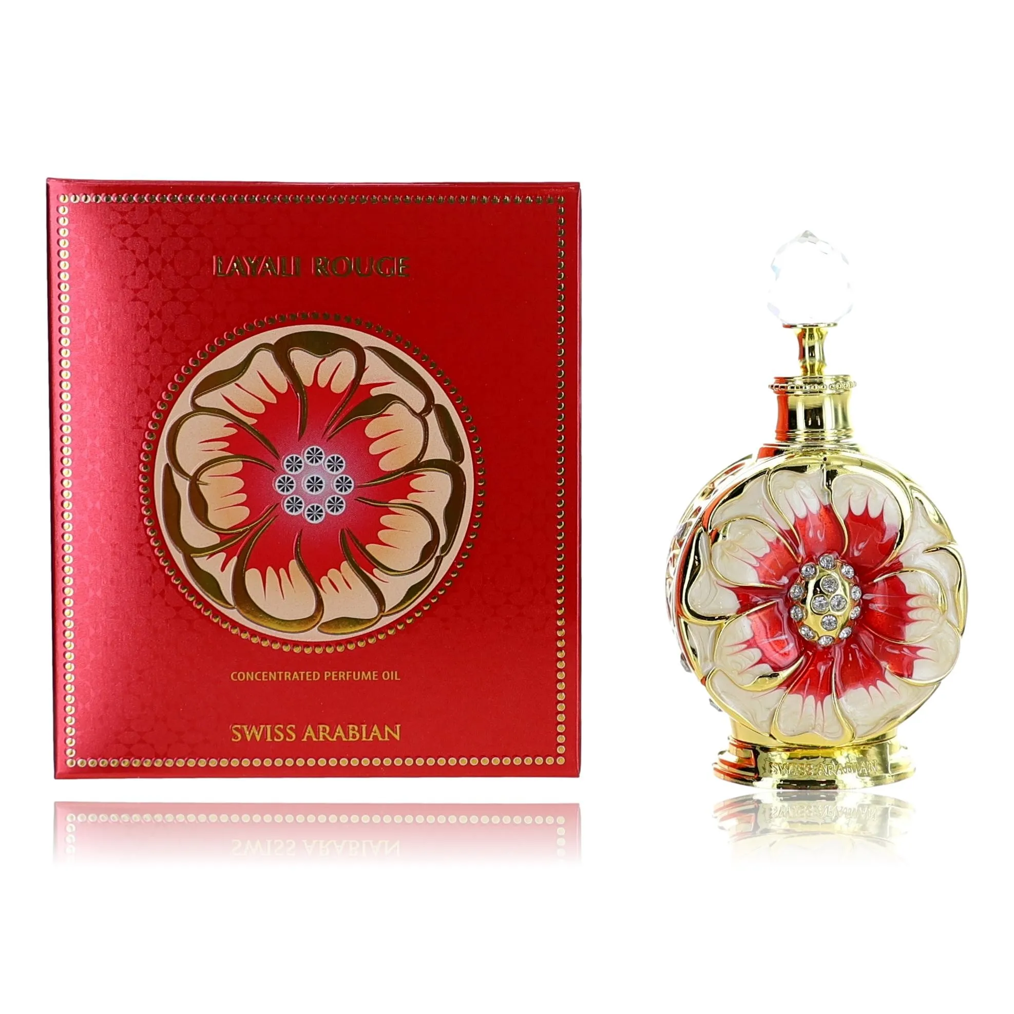 Layali Rouge by Swiss Arabian, 0.5oz Concentrated Perfume Oil women
Layali Rouge by Swiss Arabian, 0.5oz Concentrated Perfume Oil women