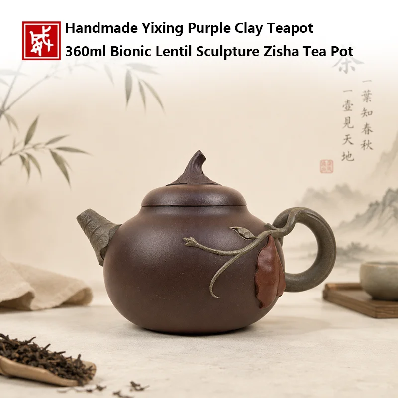 Handmade Yixing Zisha Teapot Purple Clay Bionic Sculpture Gongfu Tea Set Large Collectible Art Kettle Chinese Tea Pot
Handmade Yixing Zisha Teapot Purple Clay Bionic Sculpture Gongfu Tea Set Large Collectible Art Kettle Chinese Tea Pot