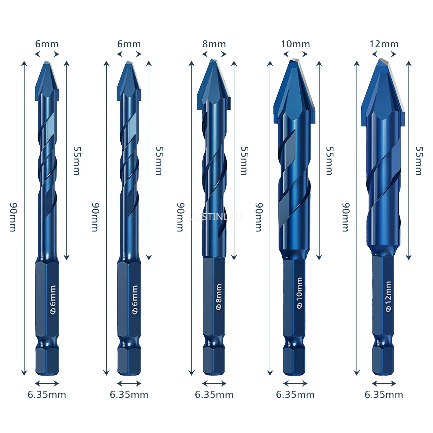 High Hardness Eccentric Drill Precision Drilling 6/8/10/12mm Glass Tile Ceramic Punching Rock Slab Triangle Drill bit
High Hardness Eccentric Drill Precision Drilling 6/8/10/12mm Glass Tile Ceramic Punching Rock Slab Triangle Drill bit