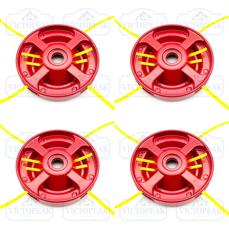 4 Pieces Garden Parts Lawn Mower Petrol Gasoline Grass Trimmer Head Brush Cutter Head Universal Brushhead Aluminum
4 Pieces Garden Parts Lawn Mower Petrol Gasoline Grass Trimmer Head Brush Cutter Head Universal Brushhead Aluminum