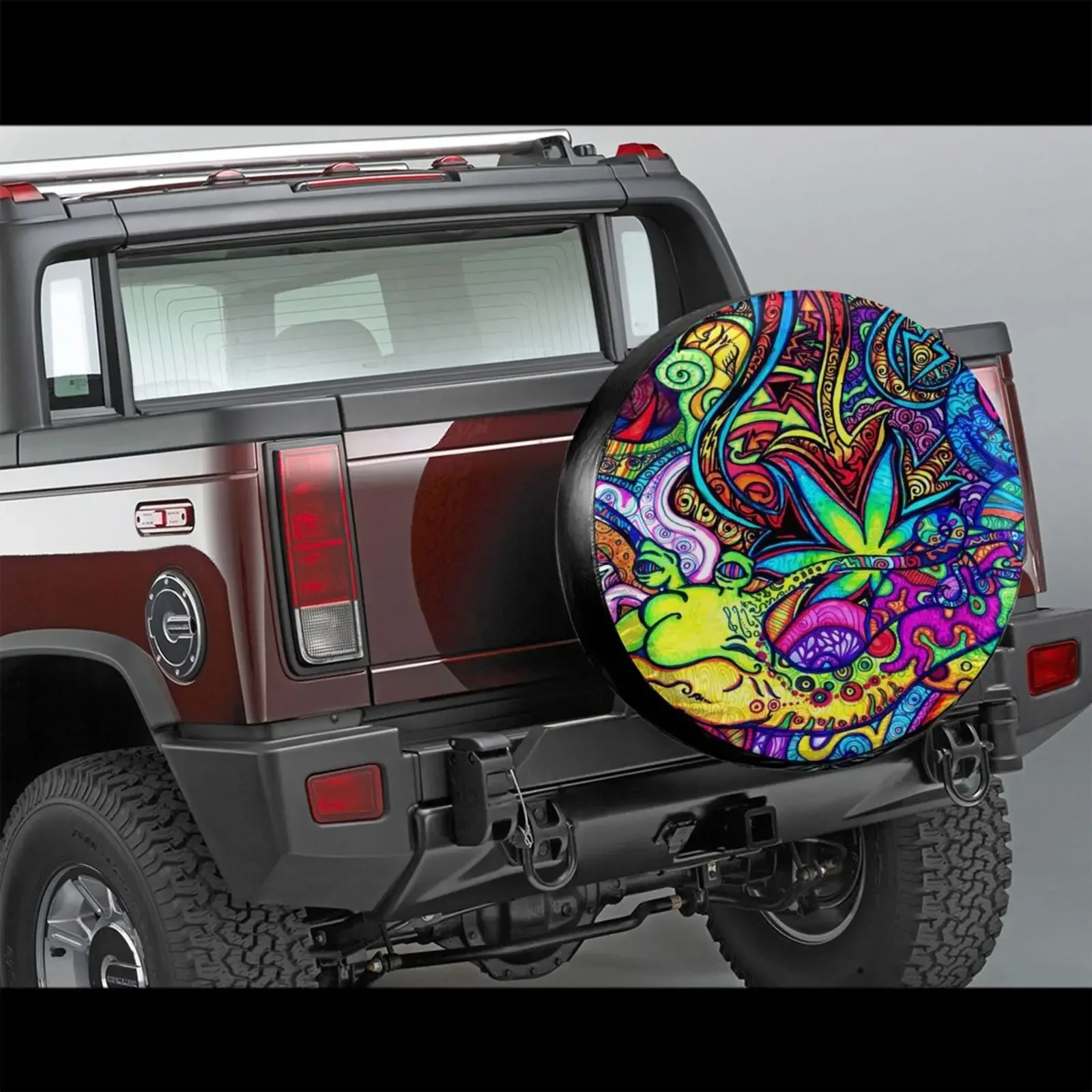 For Car 3d Custom Print Psychedelic Design Trippy Cool 4pcs Spare Tire Cover Case
For Car 3d Custom Print Psychedelic Design Trippy Cool 4pcs Spare Tire Cover Case