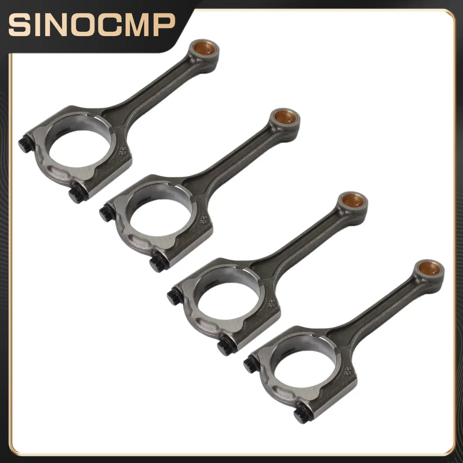 4Pcs Connecting Rod 23510-2E410 23510-2E001 23510-2E400 23500-2E400 23510-2E001S For Hyundai Tucson Elantra Kia Soul Forte 2.0L 
4Pcs Connecting Rod 23510-2E410 23510-2E001 23510-2E400 23500-2E400 23510-2E001S For Hyundai Tucson Elantra Kia Soul Forte 2.0L