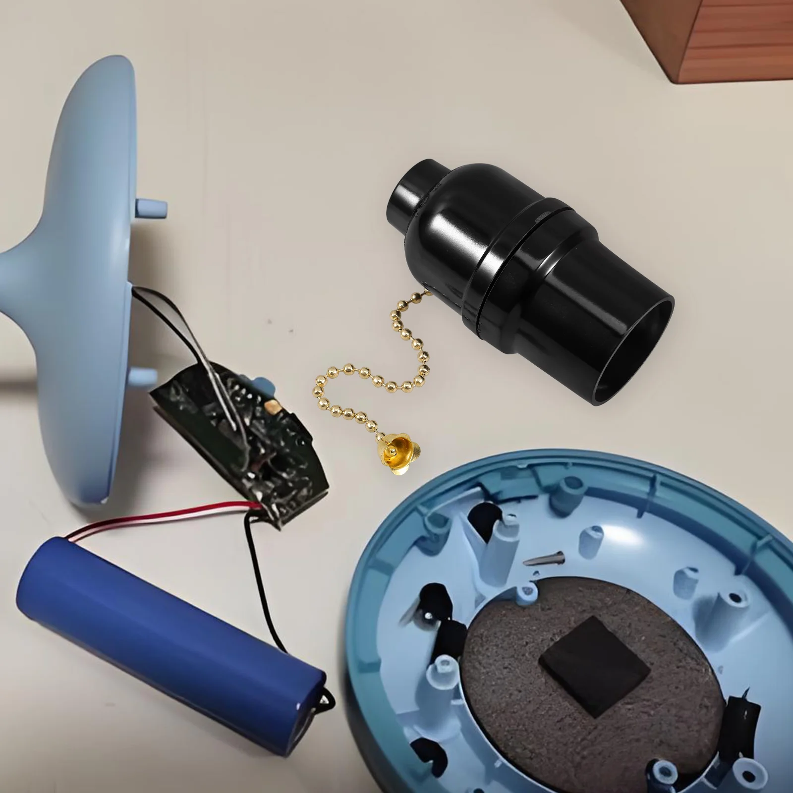 E27 Bakelite Pull Chain Lampholder Ceiling Light Holder Socket Lamp Base Replacement Pull String Light Fixture Lamp Parts
E27 Bakelite Pull Chain Lampholder Ceiling Light Holder Socket Lamp Base Replacement Pull String Light Fixture Lamp Parts