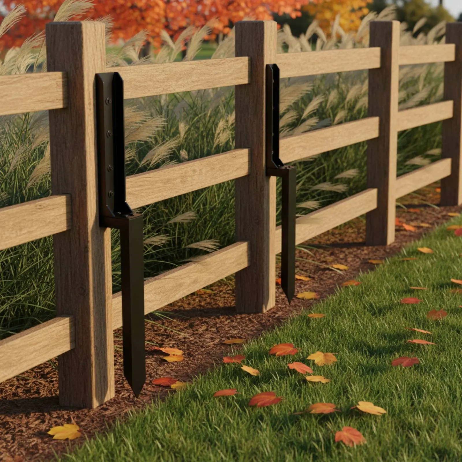 Fence Post Repair Stake Sturdy-Duty Metal Fence Post Mender Fencing Accessory Powder Coated Outdoor Hardware for DIYers, Garden
Fence Post Repair Stake Sturdy-Duty Metal Fence Post Mender Fencing Accessory Powder Coated Outdoor Hardware for DIYers, Garden