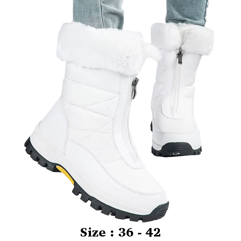 High quality ankle length cotton snow boots for women waterproof zipper 2025 winter fur lining warm walking shoe green grey
High quality ankle length cotton snow boots for women waterproof zipper 2025 winter fur lining warm walking shoe green grey