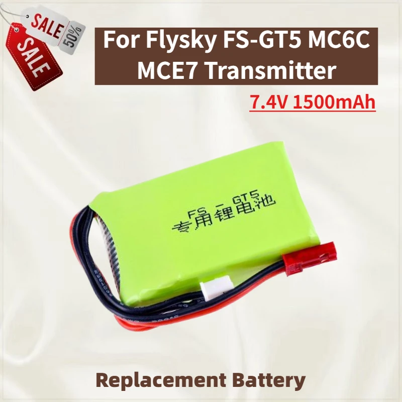 Высококачественный аккумулятор 7.4V 1500mAh для передатчика FS GT5 2.4G 6CH, запчасти для радиоуправляемых квадрокоптеров, игрушек, FPV-дронов, абсолютно новый
Высококачественный аккумулятор 7.4V 1500mAh для передатчика FS GT5 2.4G 6CH, запчасти для радиоуправляемых квадрокоптеров, игрушек, FPV-дронов, абсолютно новый