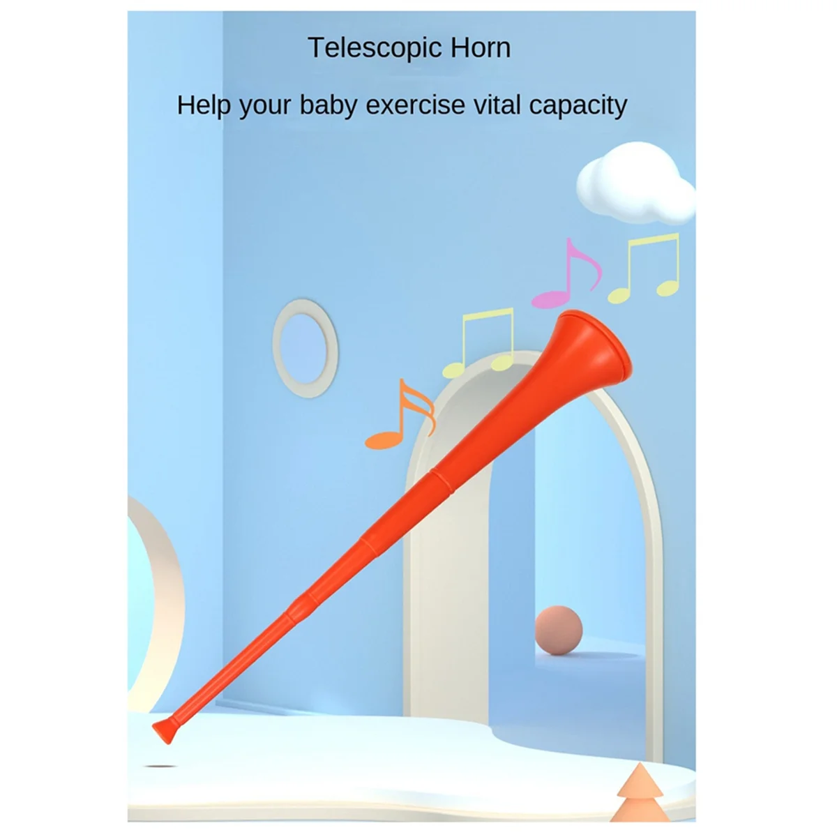 Trombone Plastic Trumpet Children'S Props Competition Cheering Props Exercise Lung
Trombone Plastic Trumpet Children'S Props Competition Cheering Props Exercise Lung