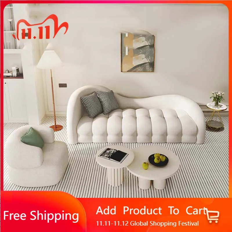 Replica Nordic Unique Sofas Luxury Comfortable Sleeping Floor Living Room Sofa Choice White Replica Muebles Hotel Furniture
Replica Nordic Unique Sofas Luxury Comfortable Sleeping Floor Living Room Sofa Choice White Replica Muebles Hotel Furniture