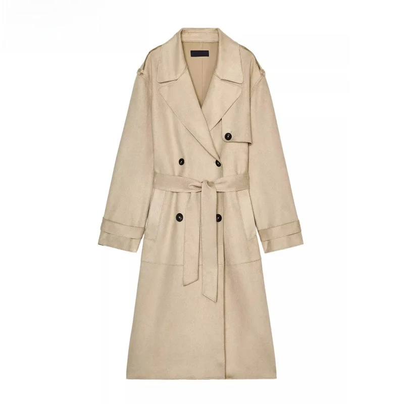 Spring 2025 Women's Velvet Texture Long Sve Turn-down Collar Semi-length Coat New Arrival Commute Sle Straight-cut Outer...
Spring 2025 Women's Velvet Texture Long Sve Turn-down Collar Semi-length Coat New Arrival Commute Sle Straight-cut Outer...