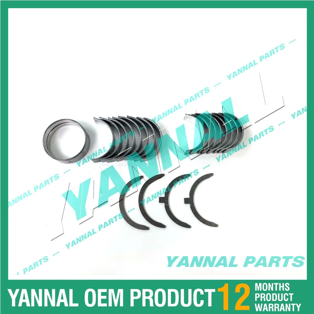 V2203 V2403 Главный подшипник и подшипник шатуна 52 мм 60 мм + 0,5 для детали двигателя Kubota
V2203 V2403 Главный подшипник и подшипник шатуна 52 мм 60 мм + 0,5 для детали двигателя Kubota