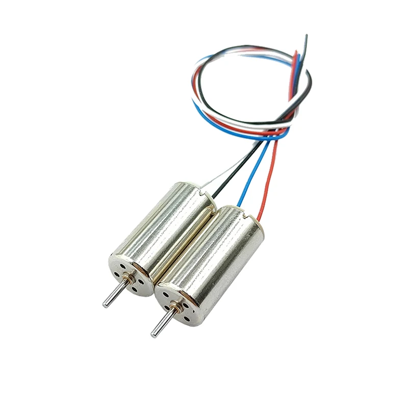 2PCS 816 Mini 8mm*16mm Coreless Motor DC 3.7V 60000RPM High Speed Strong Magnetic Micro Hollow Cup Motor DIY RC Drone Quadcopter
2PCS 816 Mini 8mm*16mm Coreless Motor DC 3.7V 60000RPM High Speed Strong Magnetic Micro Hollow Cup Motor DIY RC Drone Quadcopter