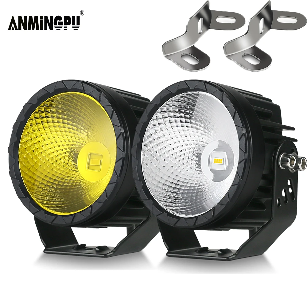 ANMINGPU 4-дюймовый светодиодный рабочий светильник 4x4 Offroad 60 Вт Белый Желтый Spot Flood Barra 12 В 24 В Противотуманные фары для мотоцикла ATV Лодка
ANMINGPU 4-дюймовый светодиодный рабочий светильник 4x4 Offroad 60 Вт Белый Желтый Spot Flood Barra 12 В 24 В Противотуманные фары для мотоцикла ATV Лодка