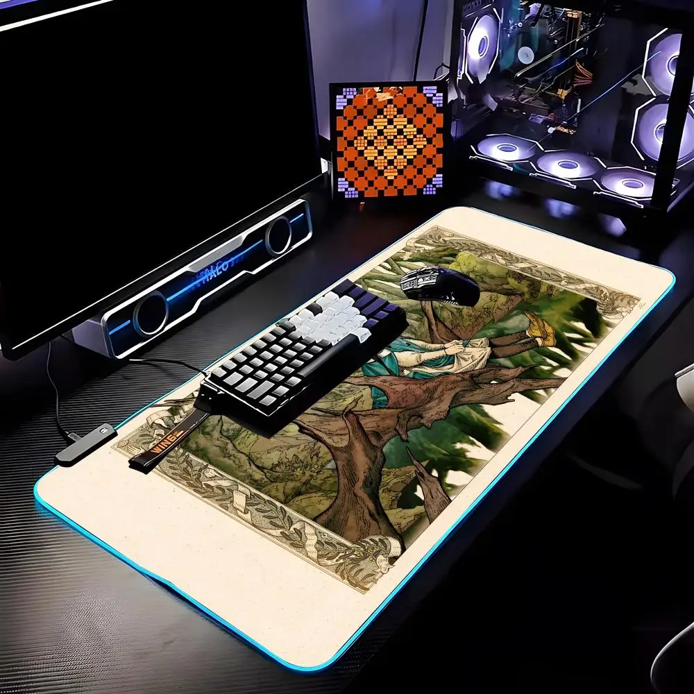 Anime Witch Hat A-Atelier Mouse Pad RGB HD Mousepad Pad Rug Desk Mat Computer Gaming PC Accessories Rubber Keyboard LED Mats
Anime Witch Hat A-Atelier Mouse Pad RGB HD Mousepad Pad Rug Desk Mat Computer Gaming PC Accessories Rubber Keyboard LED Mats