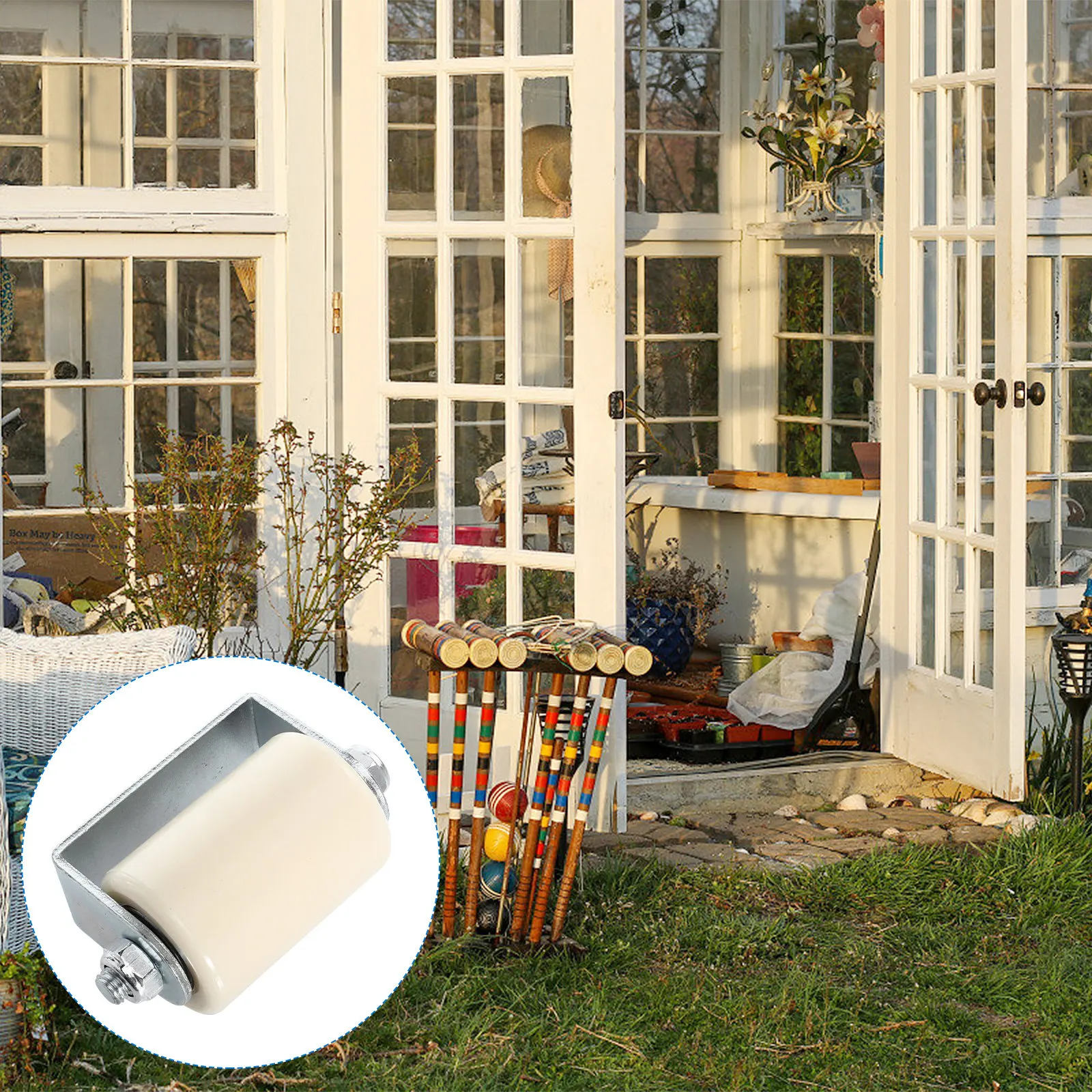1Pcs Nylon Sliding Gate Wheel Heavy-Duty Track Roller for Electric Gate Yard Railing Rolling Shutter Terrace Sliding Door
1Pcs Nylon Sliding Gate Wheel Heavy-Duty Track Roller for Electric Gate Yard Railing Rolling Shutter Terrace Sliding Door