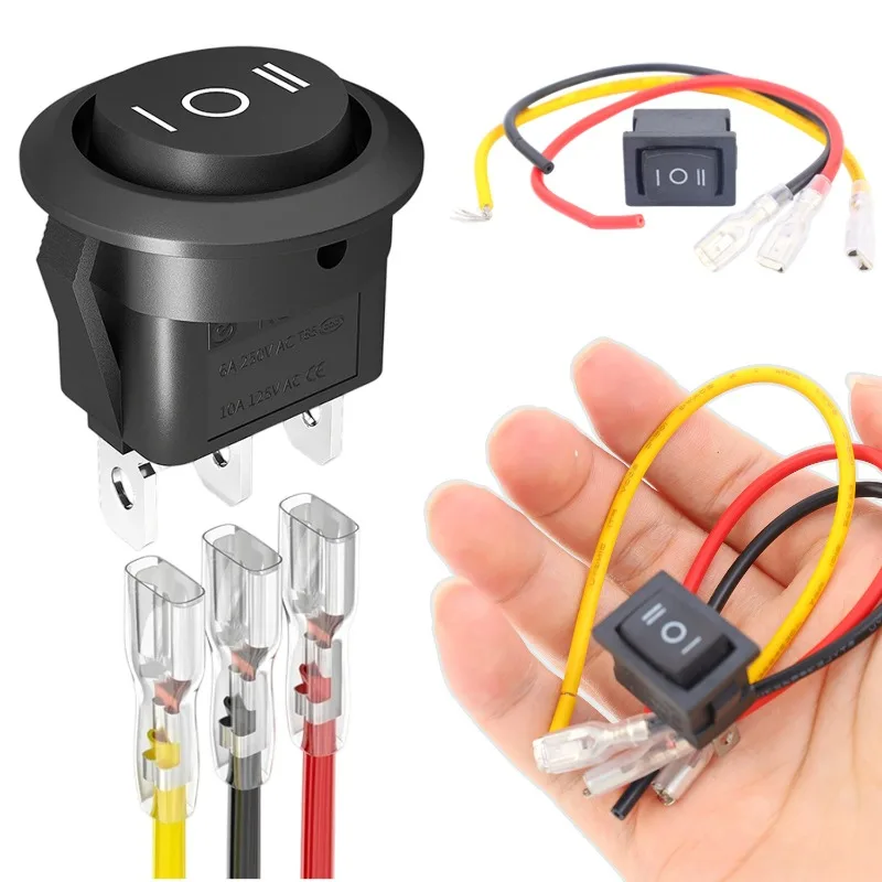 3 Position Rocker Switch ON-OFF-ON 12V/24V 20A Waterproof 3 Pin LED Rocker Switch for Auto Motorcycle Marine Boat Modification
3 Position Rocker Switch ON-OFF-ON 12V/24V 20A Waterproof 3 Pin LED Rocker Switch for Auto Motorcycle Marine Boat Modification